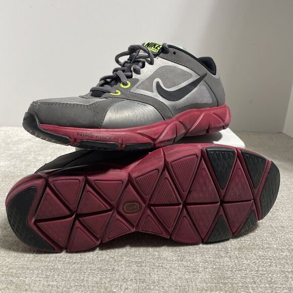 Nike FreeXT Sneakers Women’s 6.5 Gray Quick Fit Frywire Running Shoes 415257-002 - Picture 5 of 16